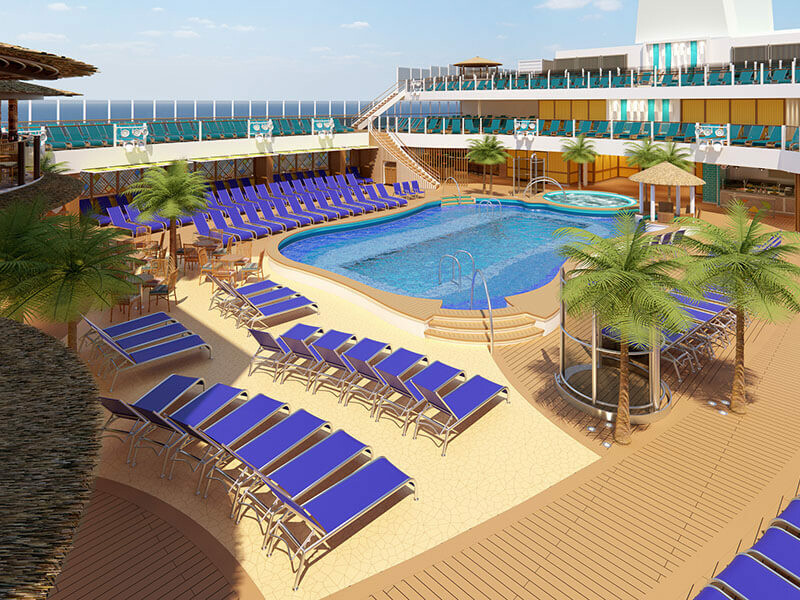 Carnival Mardi Gras - Sonnendeck