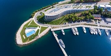 Ljetovanje u Hrvatskoj, Šibenik, hotel D Resort, hotel izvana, panoramski pogled