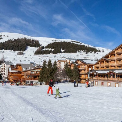 Skijanje u Francuskoj, Les 2 Alpes.