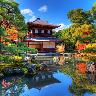 Kyoto,Ginkaku - ji hram, Japan, daleka putovanja, garantirani polasci, vođene ture