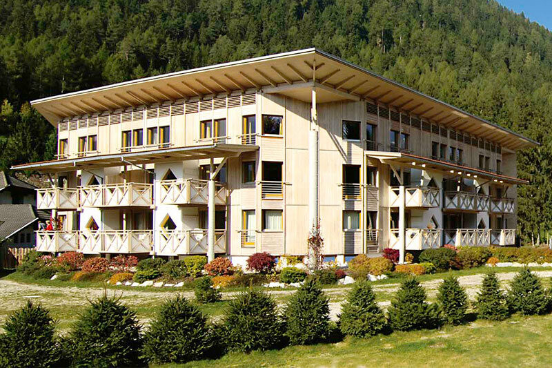 Skijanje u Italiji, skijalište Kronplatz, Residence Corones, pogled izvana