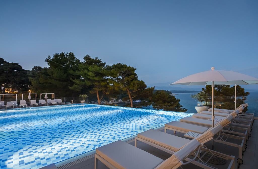 Otok Rab, Valamar Carolina Hotel & Villas, vanjski bazen