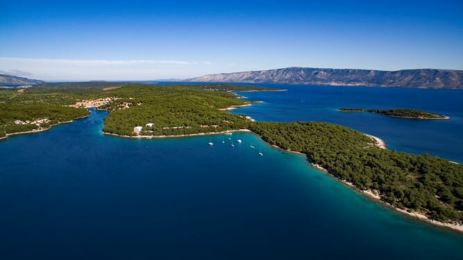 Vrboska, Labranda hotel Senses, panorama