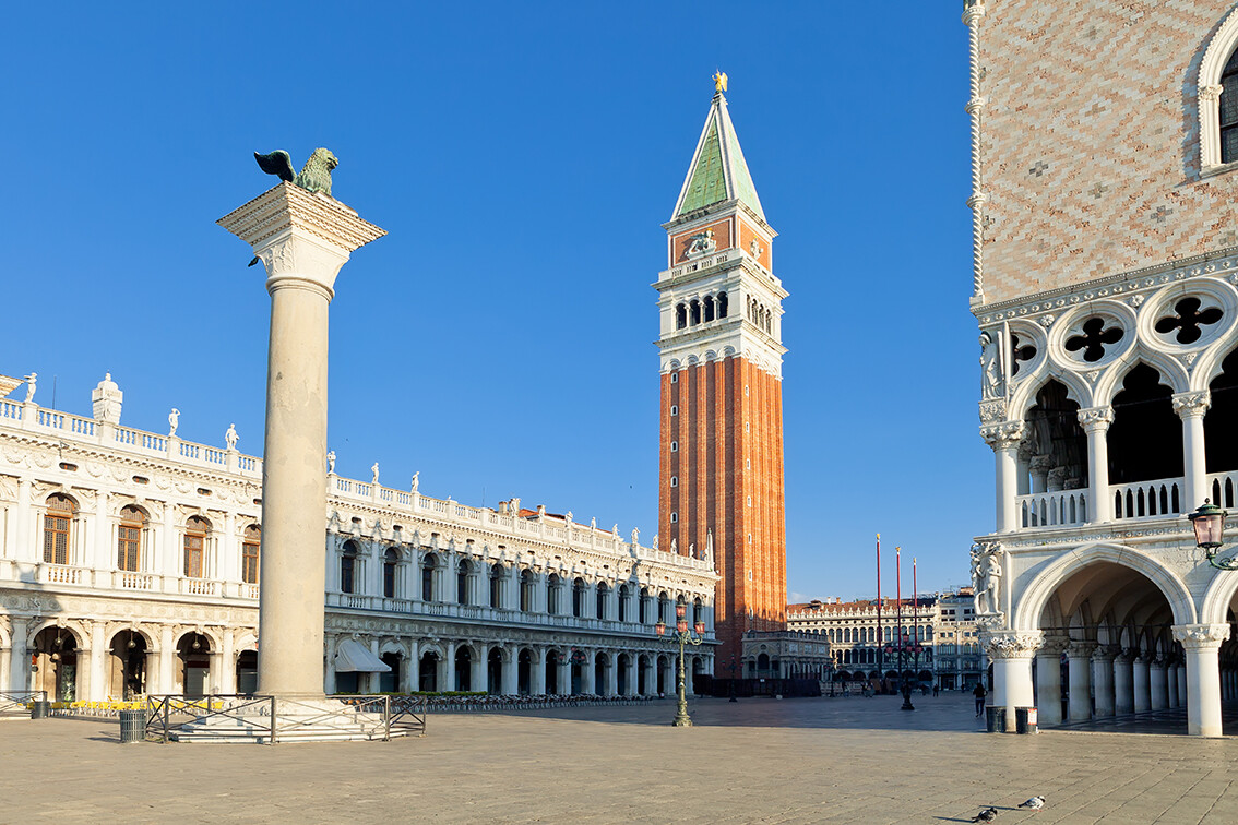 Trg Sv. Marka, venecijanska riva, putovanje u Veneciju, garantirani polasci