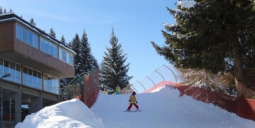 Skijanje u Italiji, skijalište Marilleva, Residence Lores, dječja staza