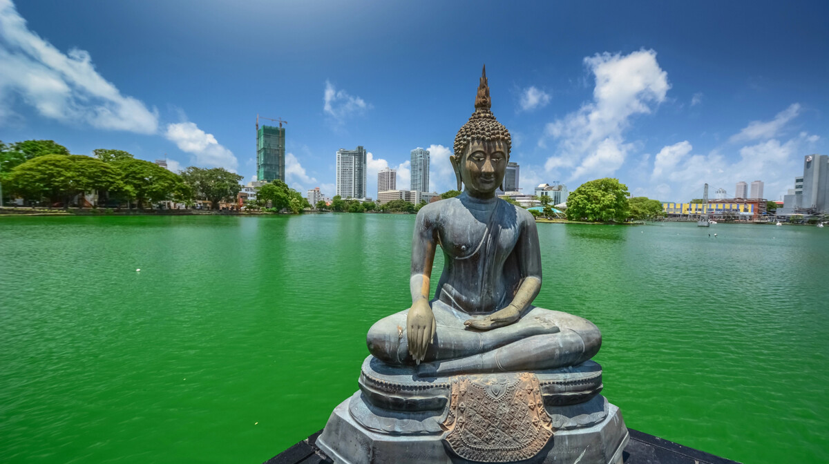 Šri Lanka, Temple in Colombo