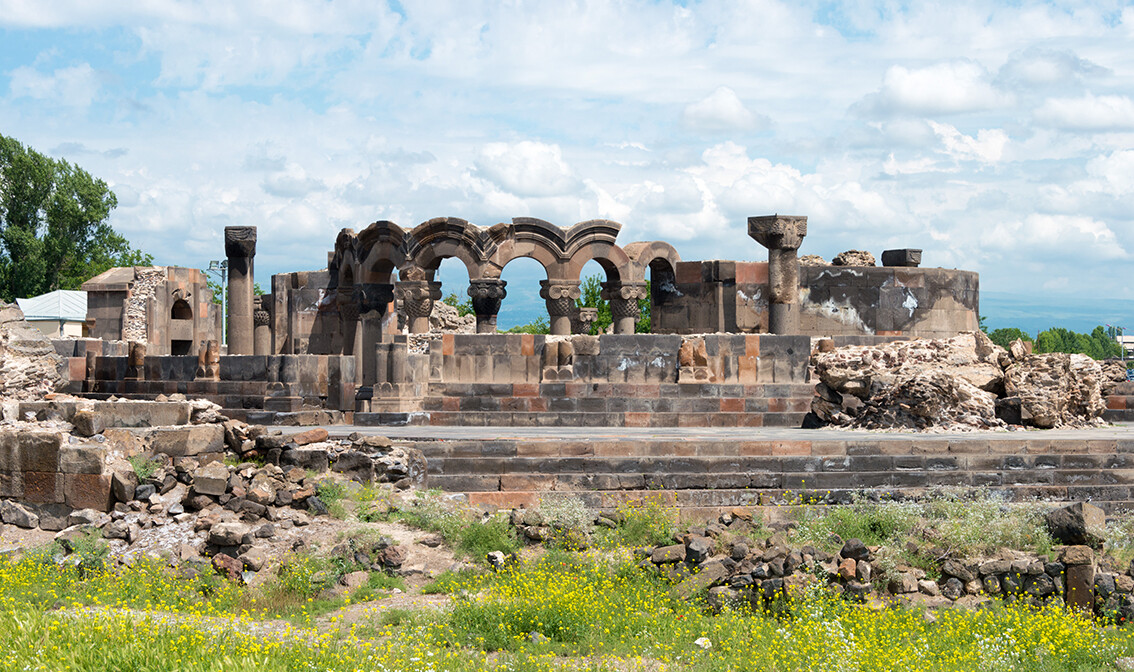 Echmiatsin, Armenija - Katedrala Zvartnots