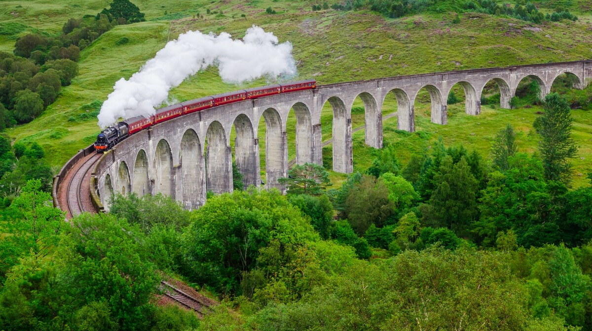 Škotska - Glenfinnan viaduct