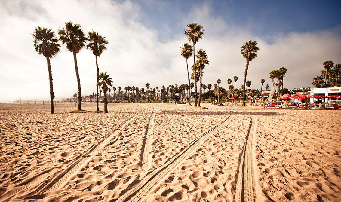 Pješčana plaža Santa Monica, Los Angeles, putovanje Amerika, garantirani polasci, grupni polasci
