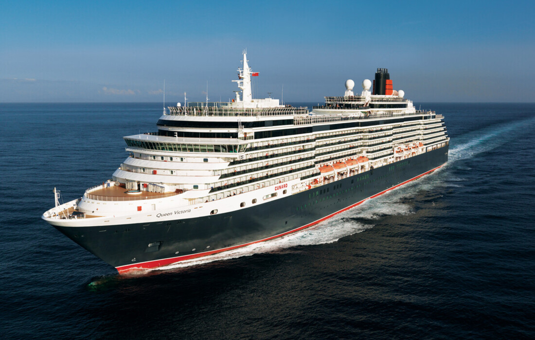 Queen Victoria at sea