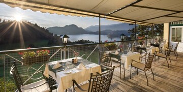 Bled, hotel Triglav, terasa