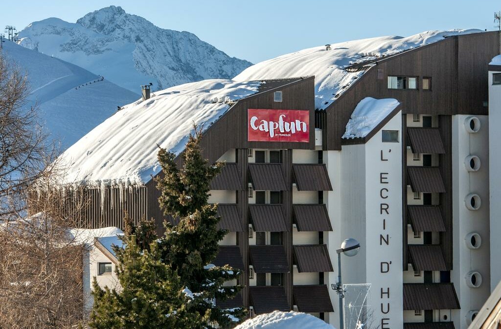 Skijanje, Francuska, Alpe d'Huez, Residence Franceloc D'huez, izvana