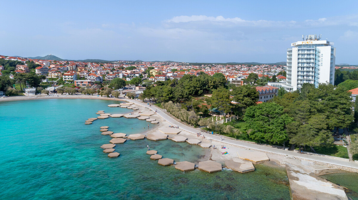 Vodice, hotel Punta, panorama