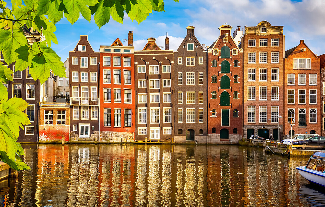 Amsterdam, poznate uske zgrade, vođene ture, putovanje sa pratiteljem, garantirani polasci