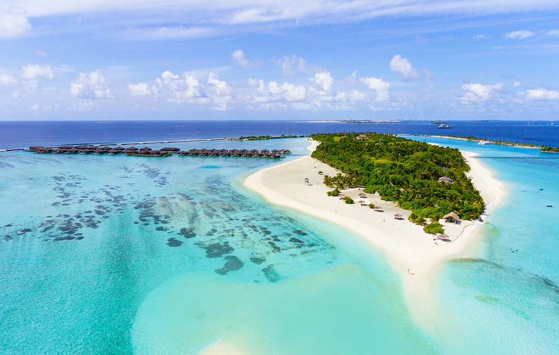 Maldivi, Paradise Island Resort & Spa, panorama