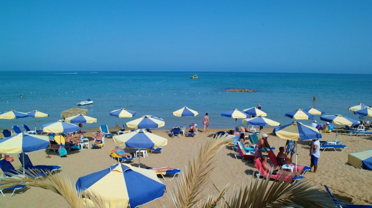 Kreta, Malia, COOEE Kyknos Beach, plaža