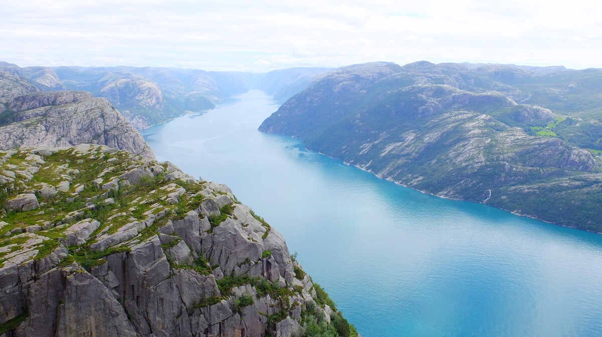 Aurlandsfjord, putovanje Norveški fjordovi, Skandinavija