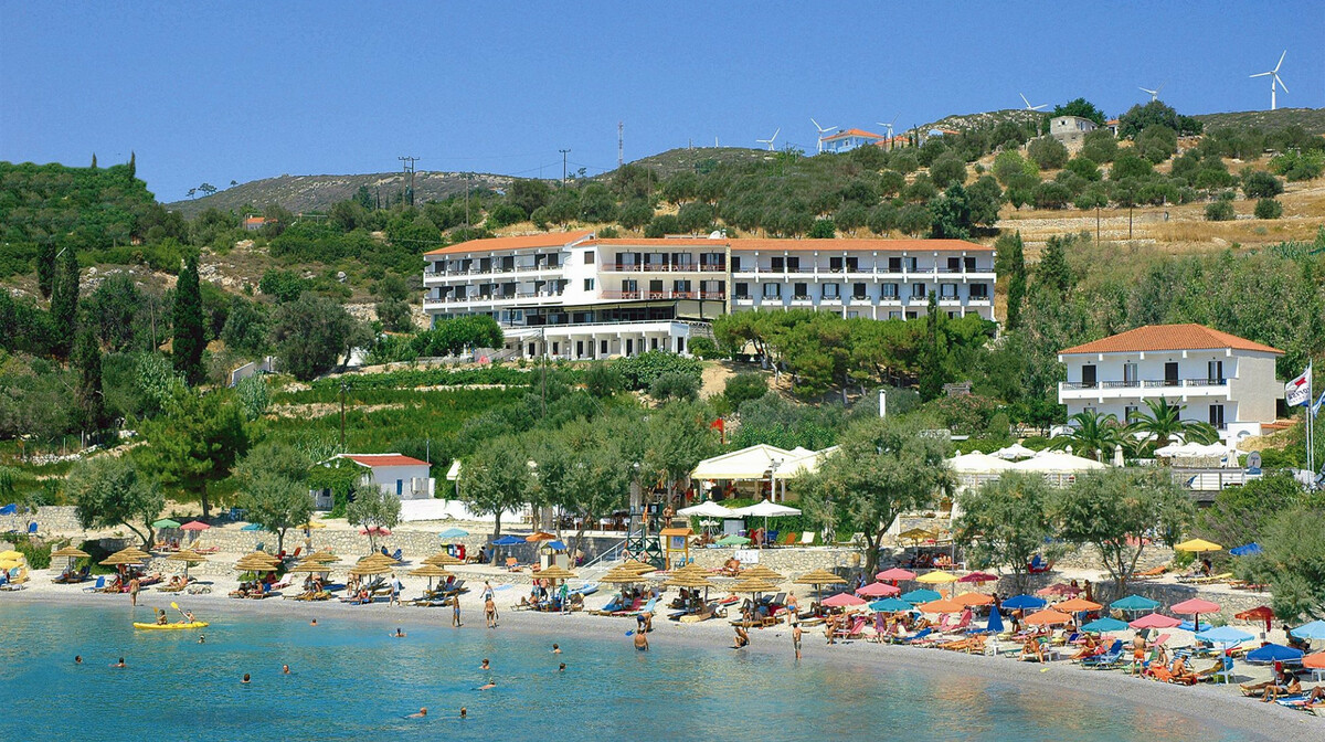 Samos mondo travel ponuda hotela, Pythagorion, Hotel Glicorisa Beach, plaža