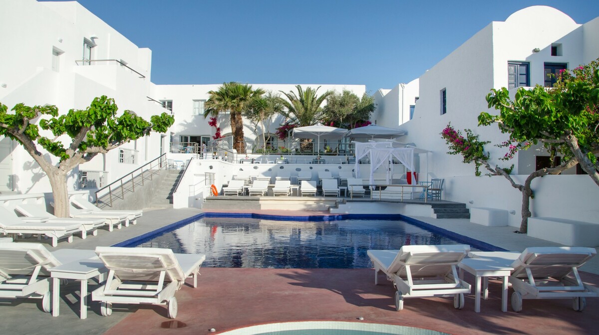 Santorini mondo travel Hotel RK Beach, bazen