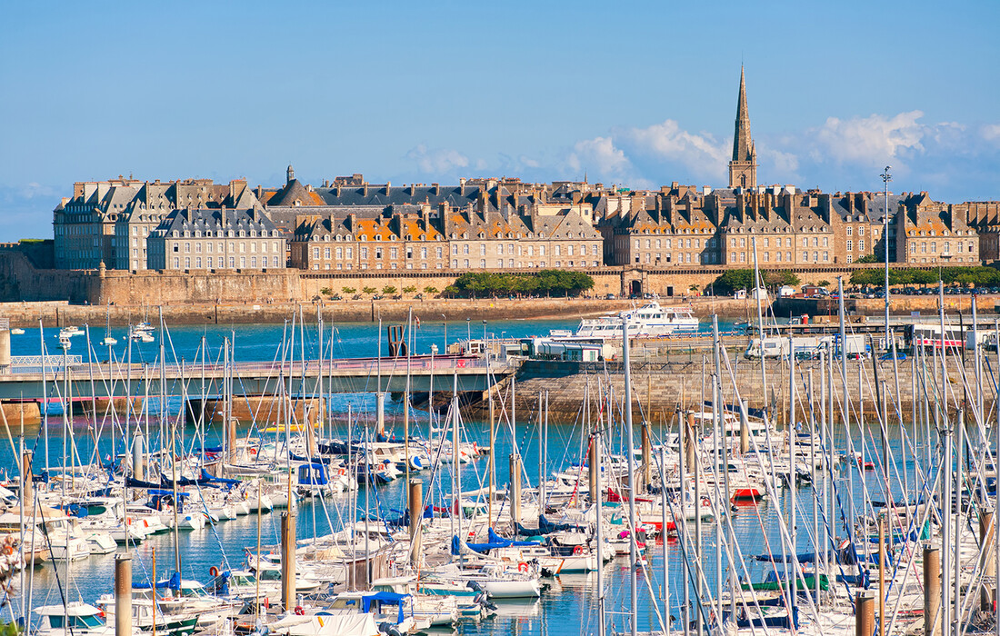 opasani gradić Saint-Malo, putovanje normanija i bretanja, putovanje zrakoplovom