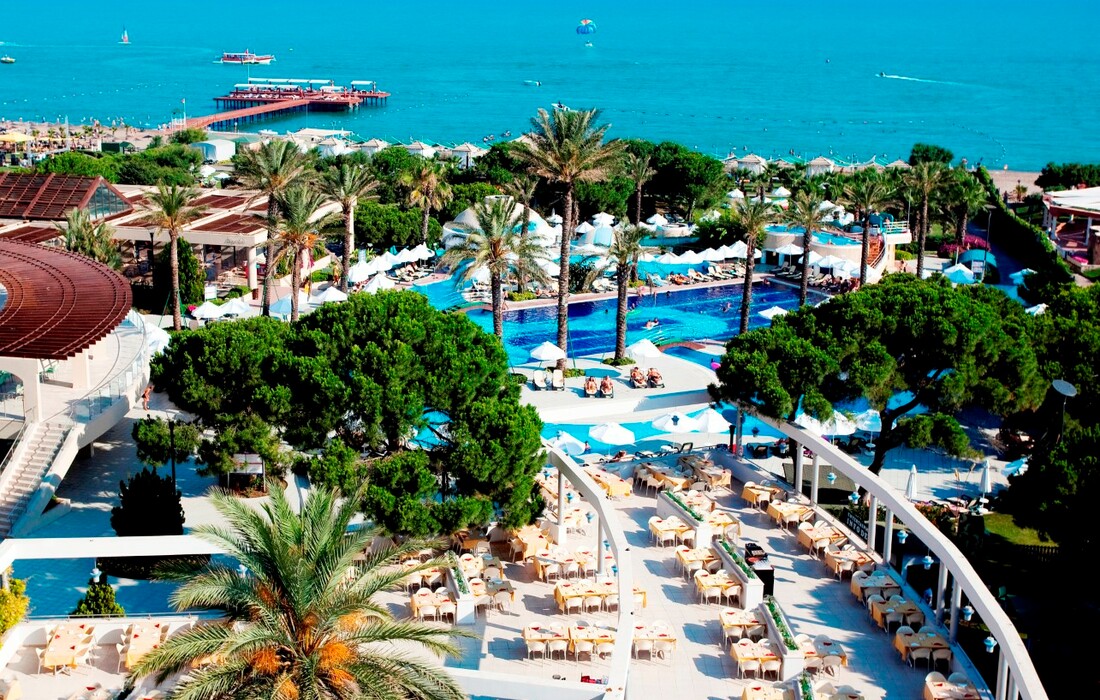 Antalya, Belek, Hotel Limak Atlantis, bazen i pogled na more