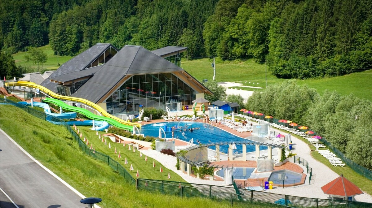 Wellnes i zimovanje u Sloveniji, Kamnik, Terme Snovik, bazeni panorama