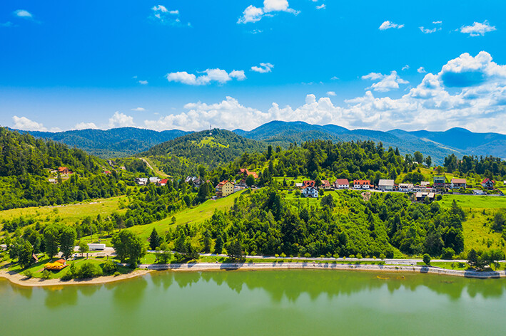 Fužine, jezero Bajer