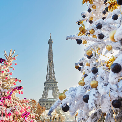Eiffelov toranj u okićenom Parizu, Nova godina u Parizu