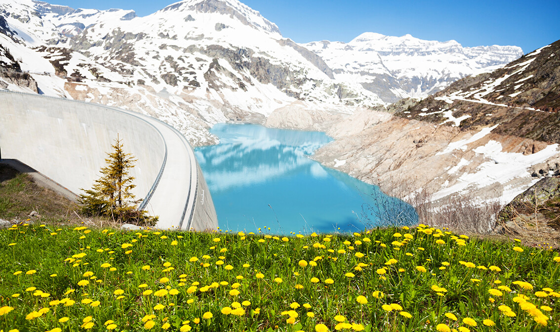 Švicarska - brana Emosson