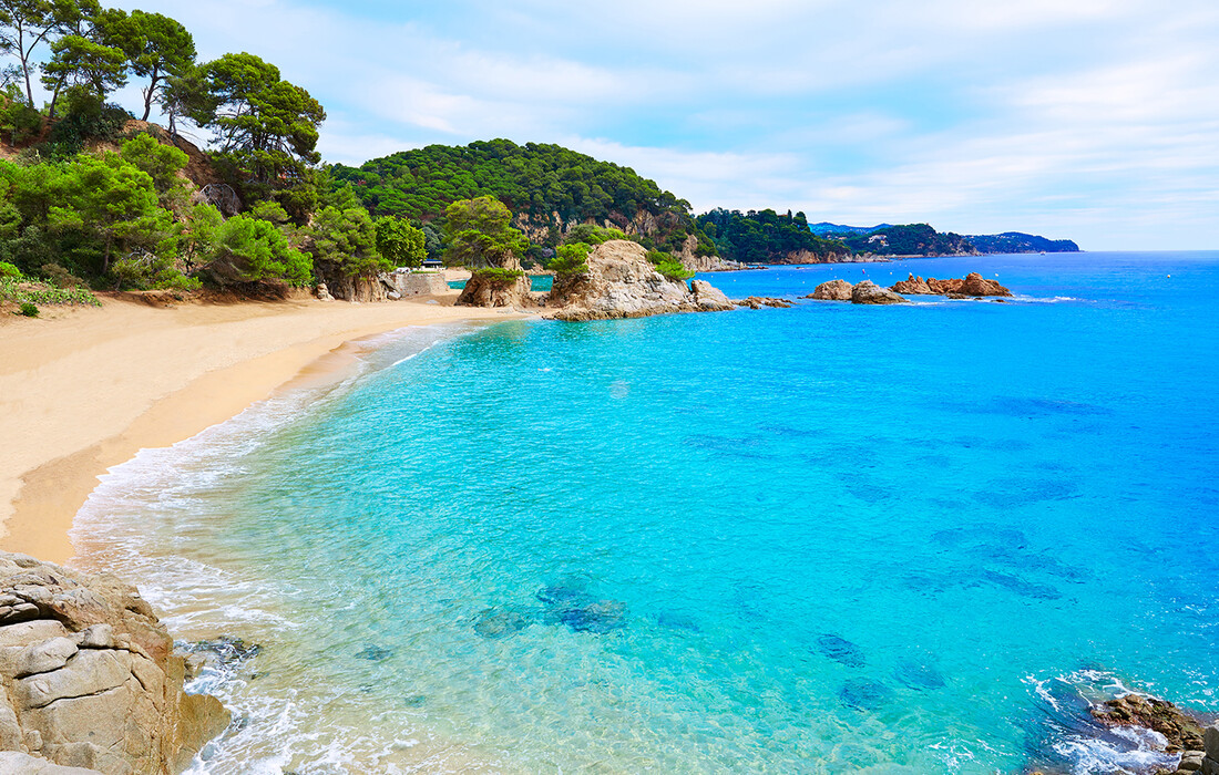 Costa Brava, Cala Treumal beach, Lloret de Mar