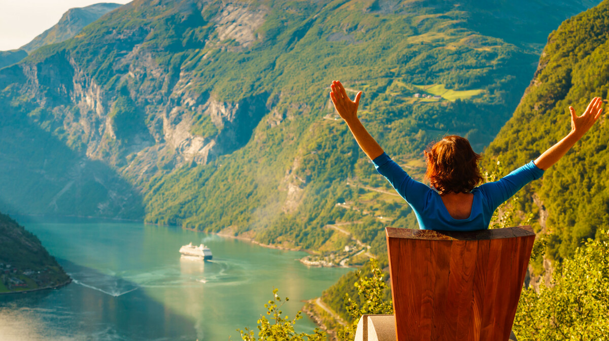 Norveška, GEIRANGERFJORD