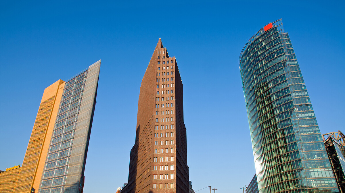 Berlin, Potsdamer Platz - moderno središte s izvanrednim primjerima suvremene arhitekture