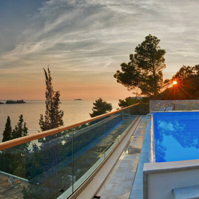 Dubrovnik, Villa Malo More, vanjski bazen