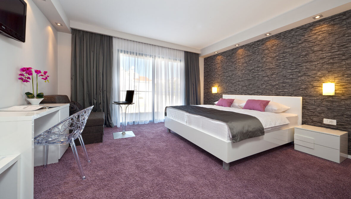 Rogoznica, Hotel Life, superior, pogled more, balkon