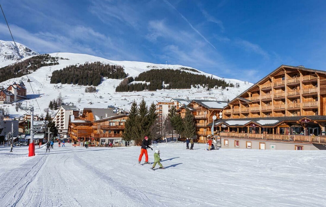 Skijanje u Francuskoj, Les 2 Alpes.