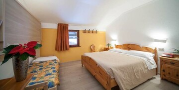 skijanje italija, Hotel Villaggio Nevada spavaća soba