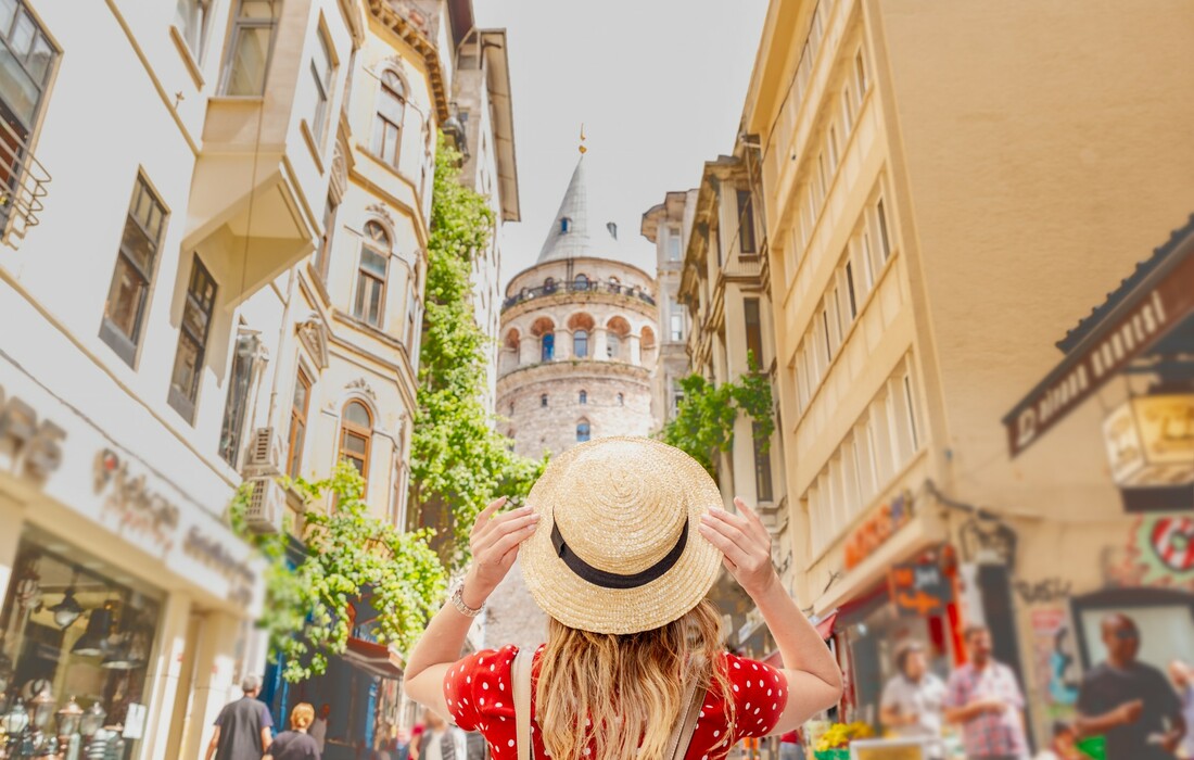 Galata Tower, istanbul zrakoplovom