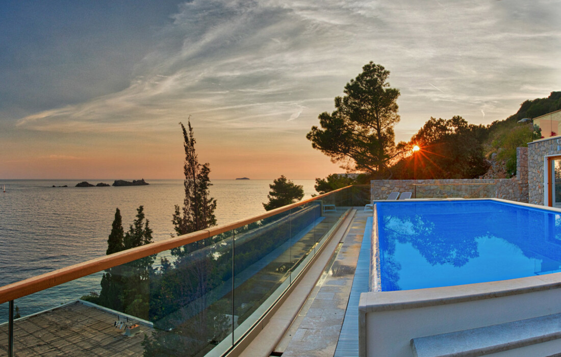 Dubrovnik, Villa Malo More, vanjski bazen