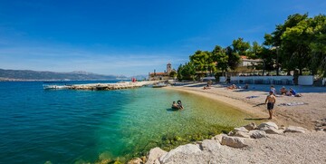 Čiovo, Hotel Sveti Križ, plaža