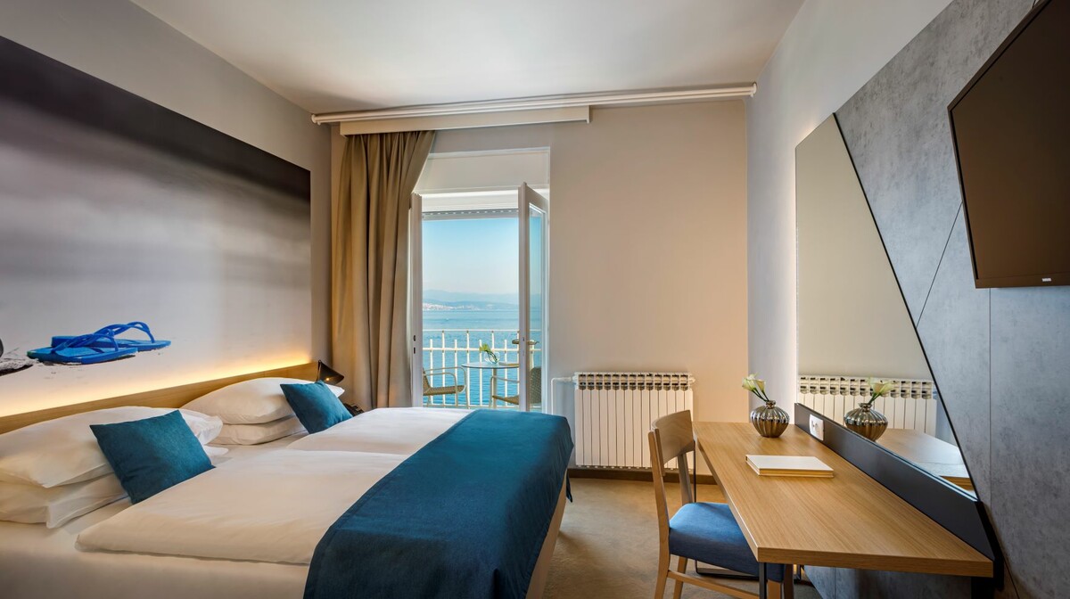 Hotel Istra, standard, twin, pogled more