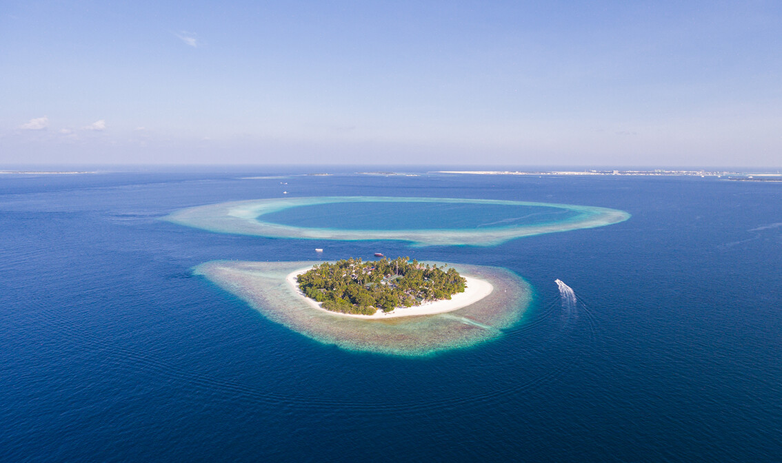 Maldivi, Malahini Kuda Bandos panorama