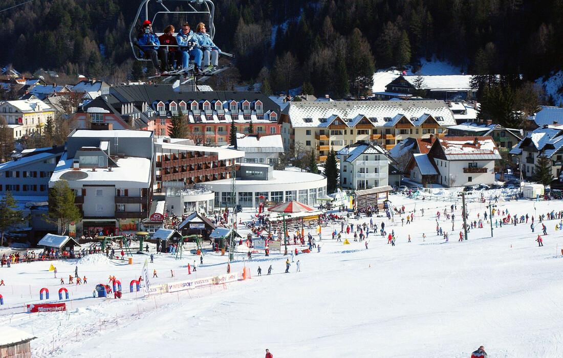 Slovenija, skijanje slovenija, Kranjska Gora skijalište i hoteli