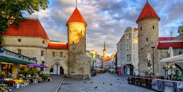 Srednjevjekovni grad Tallinn, putovanje Estonija, putovanje Baltik, Mondo travel