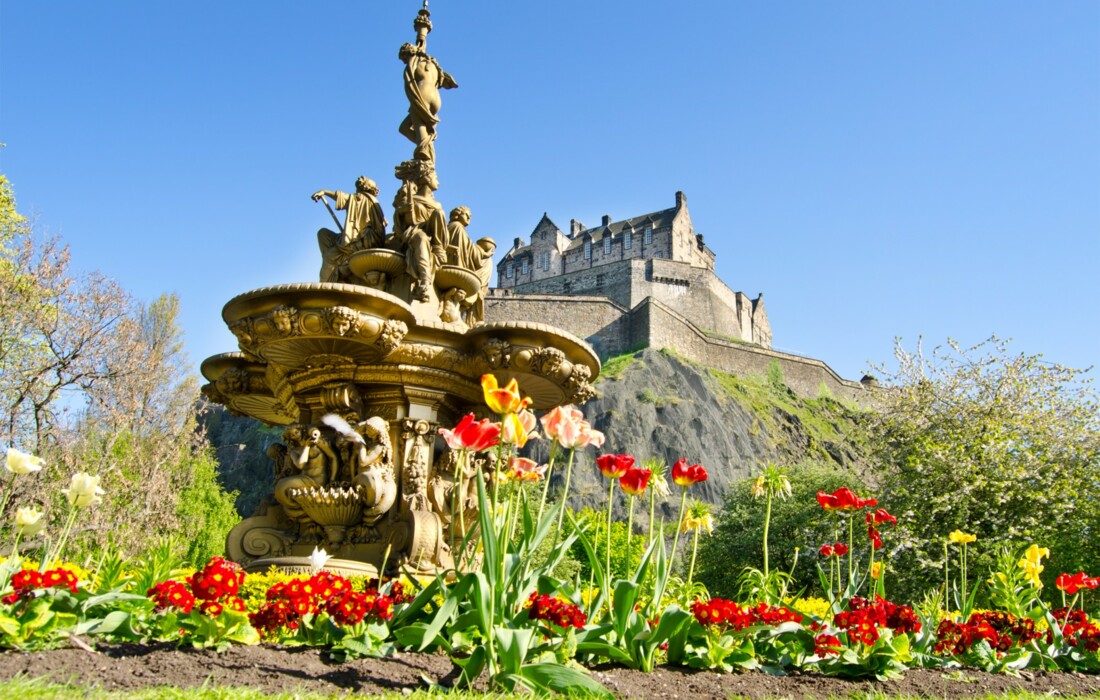 Škotska, Edinburgh Castle 