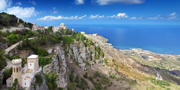 Erice, putovanje sicilija, europska putovanja zrakoplovom