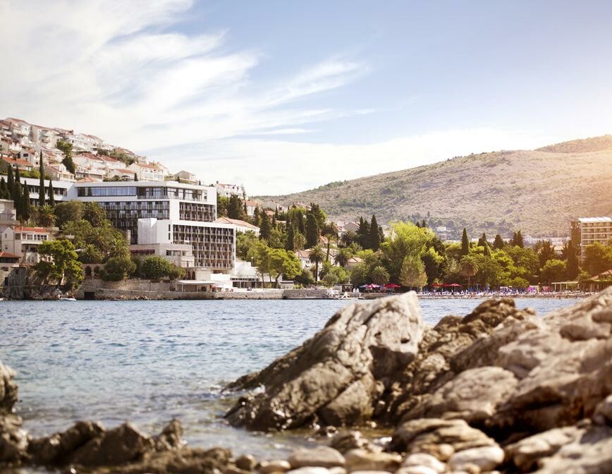 Dubrovnik, Hotel Kompas, izgled hotela izvana