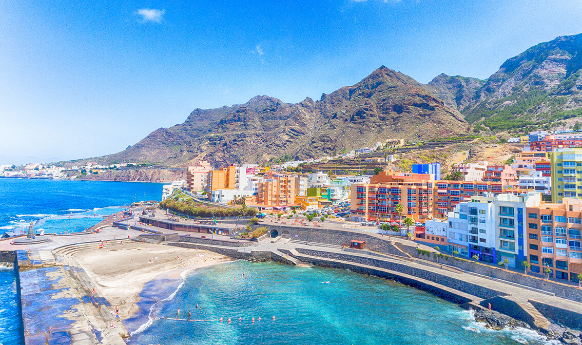 Tenerife, Bajmar, prirodno izgrađeni bazeni, ljetovanje na mediteranu, putovanje zrakoplovom