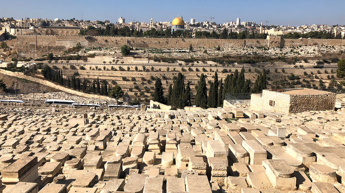 Židovsko groblje na Maslinskoj gori, putovanje u Izrael, mondo travel