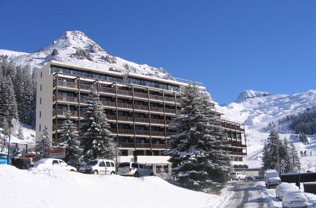 Skijanje u Francuskoj, Flaine, Apartmani Les Terrasses De Veret, prilaz