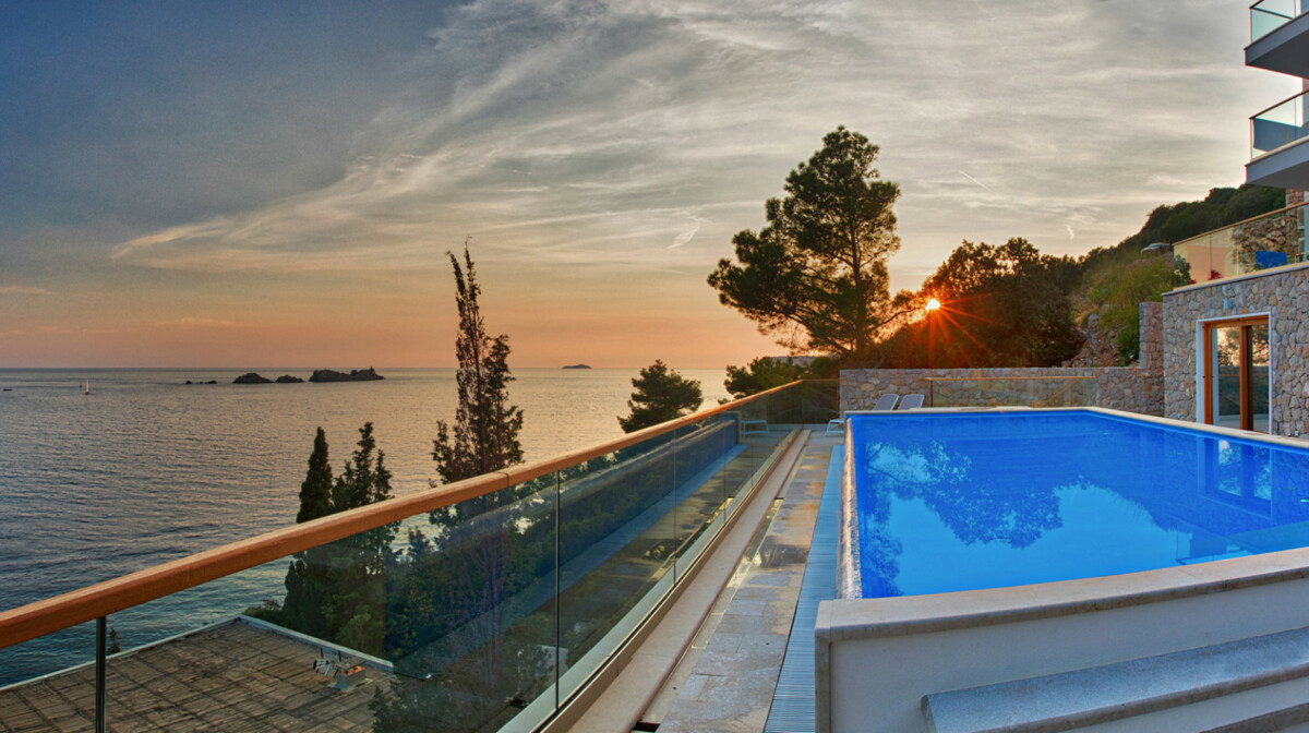 Dubrovnik, Villa Malo More, vanjski bazen